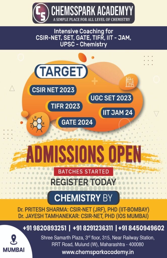 Intensive Coaching for CSIR-NET, SET, Gate, IIT-JAM