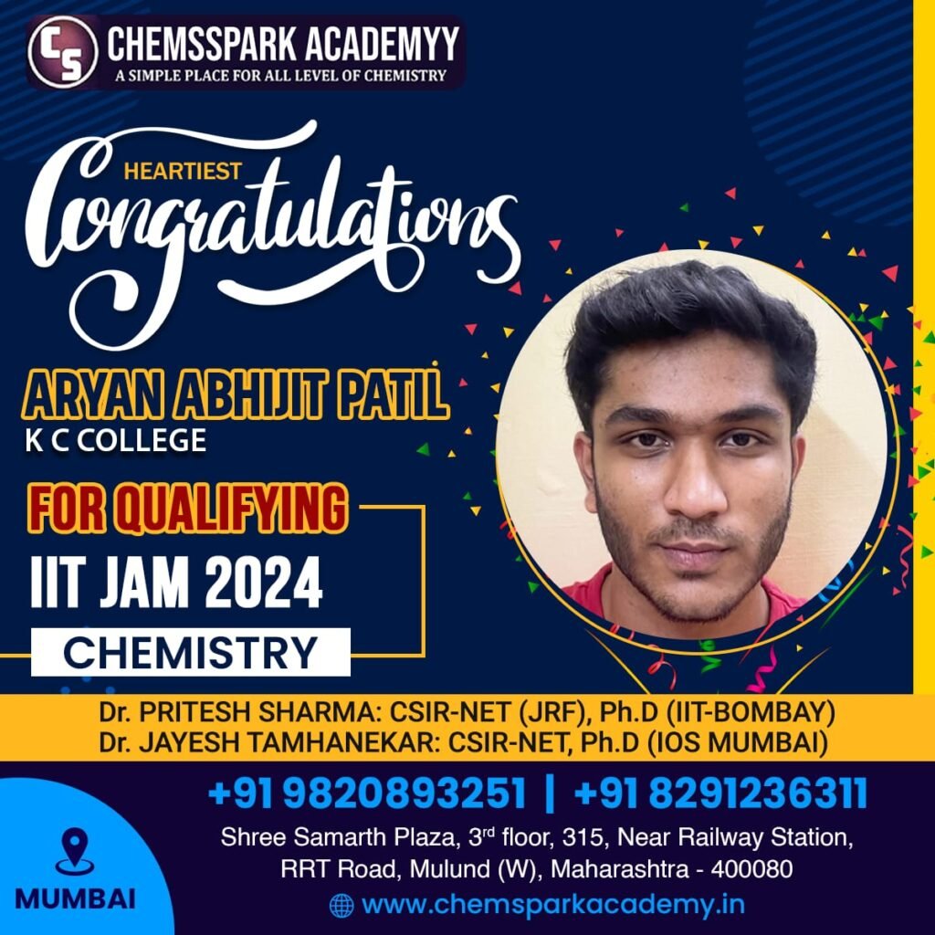 Celebrating Success Congratulations to the IIT-JAM 2024 Pass Out Students!